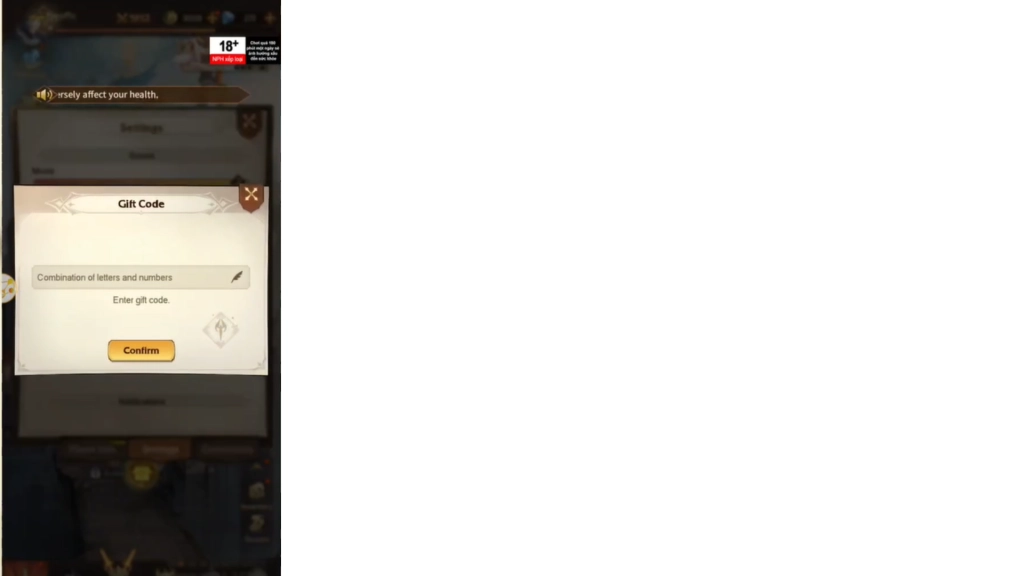 How to Redeem Codes in Valkyrie Alliance