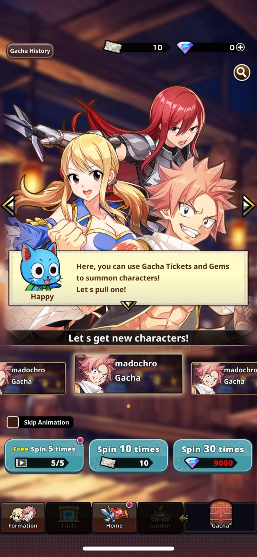 FAIRY TAIL: Wizard Chronicle Reroll Guide รวมตัว UR น่าเปิดและวิธีรีโรลแบบละเอียด