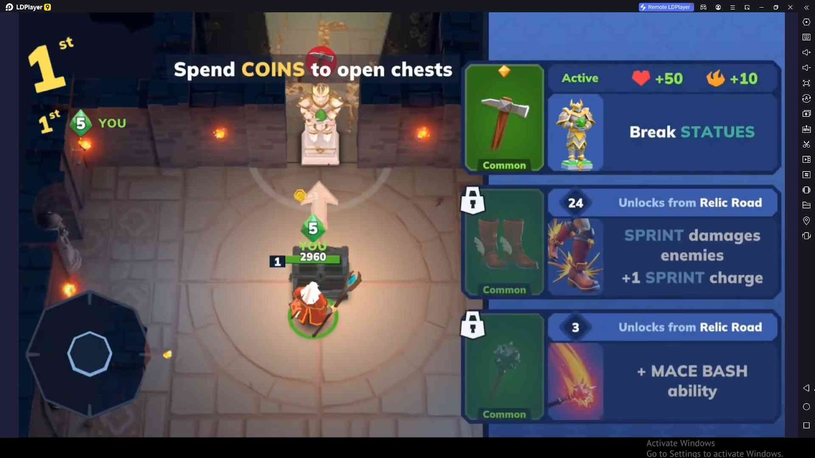 Collect More Coins to Open Chests