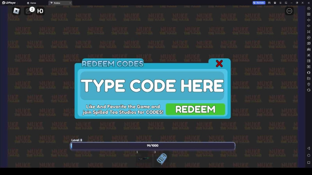 Roblox Nuke the Noob Simulator Codes: Unleash the Explosive Fun - 2025 March