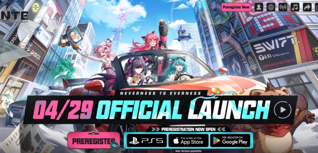 NTE Official Launch: April 29, 2026