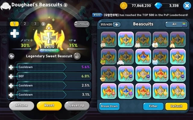 Doughael Cookie Beascuit Setup