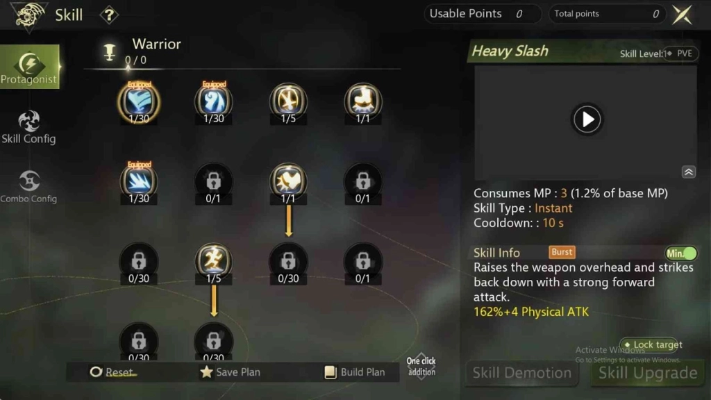 Allocate Skill Points According to the Roles