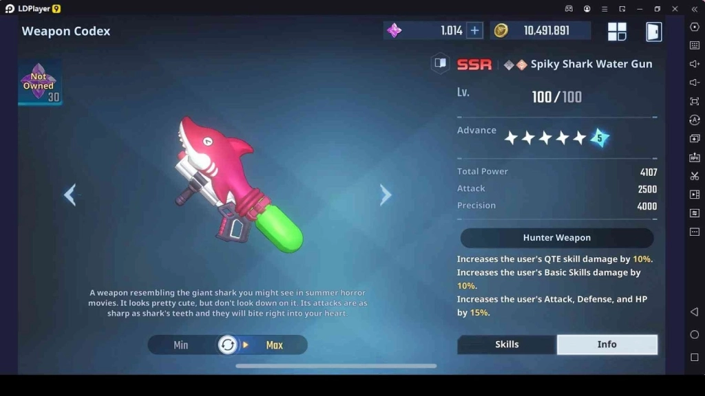 Spiky Shark Water Gun