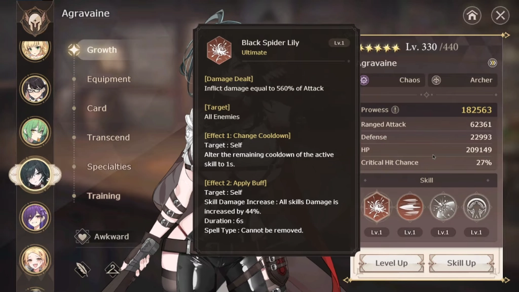 Agravaine Skills Breakdown Agravaine Skills Breakdown