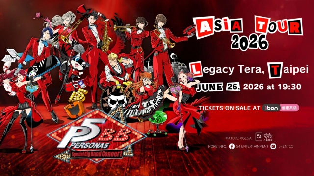 《女神異聞錄 5》爵士大樂隊音樂會 宣佈亞洲巡迴台北站6月26日