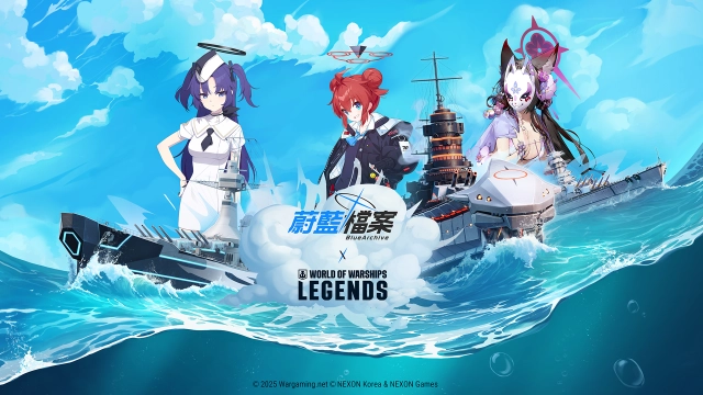 《戰艦世界：傳奇》X《蔚藍檔案》第二波聯動正式登場！