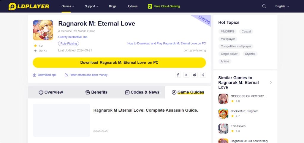 How to Download and Play Ragnarok M: Eternal Love on PC -Beginners Guide