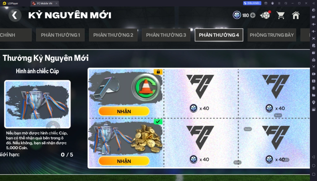 FC MOBILE VN: Hướng Dẫn Cách Chơi Sự Kiện Và Nhận Token Kỷ Nguyên Mới Tuần 4