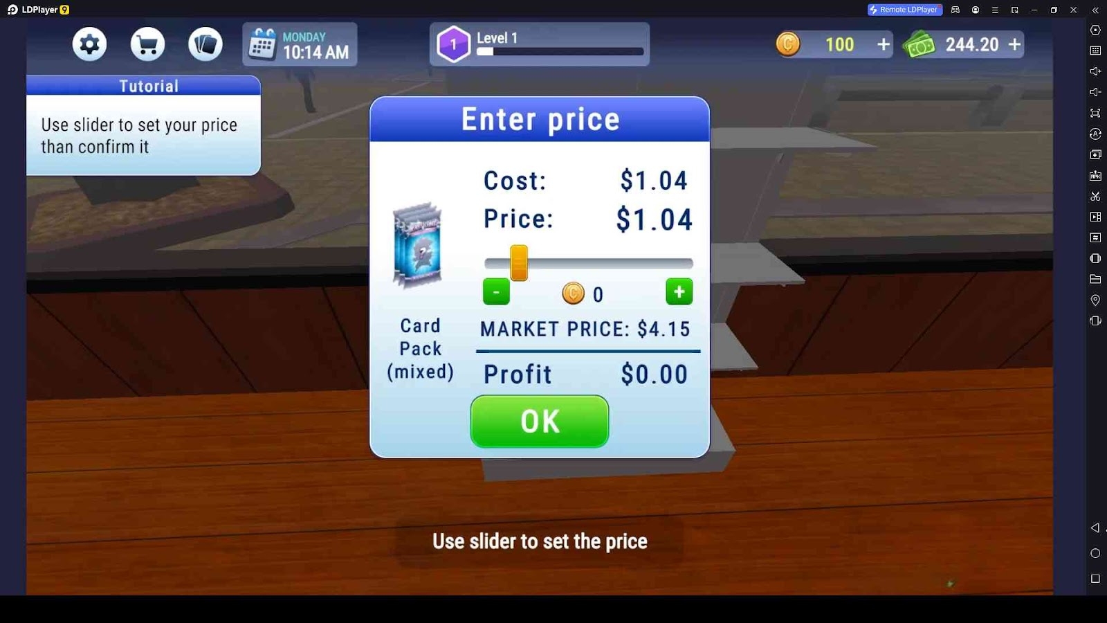 Make Sure to Set the Price