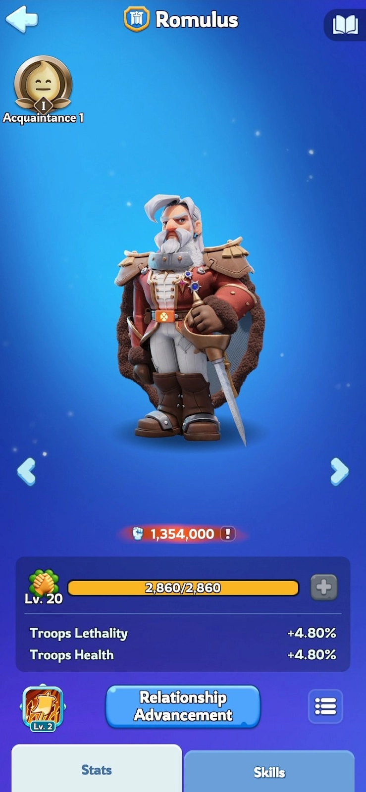 Romulus: Military Advising Expert Romulus: Military Advising Expert