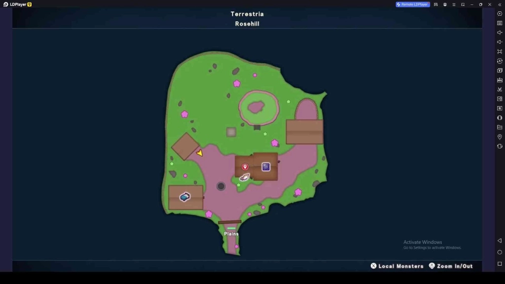 Use the Map for Assistance