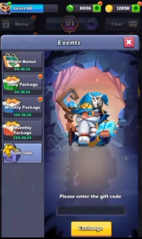 How to Redeem these Codes from TapTap Heroes