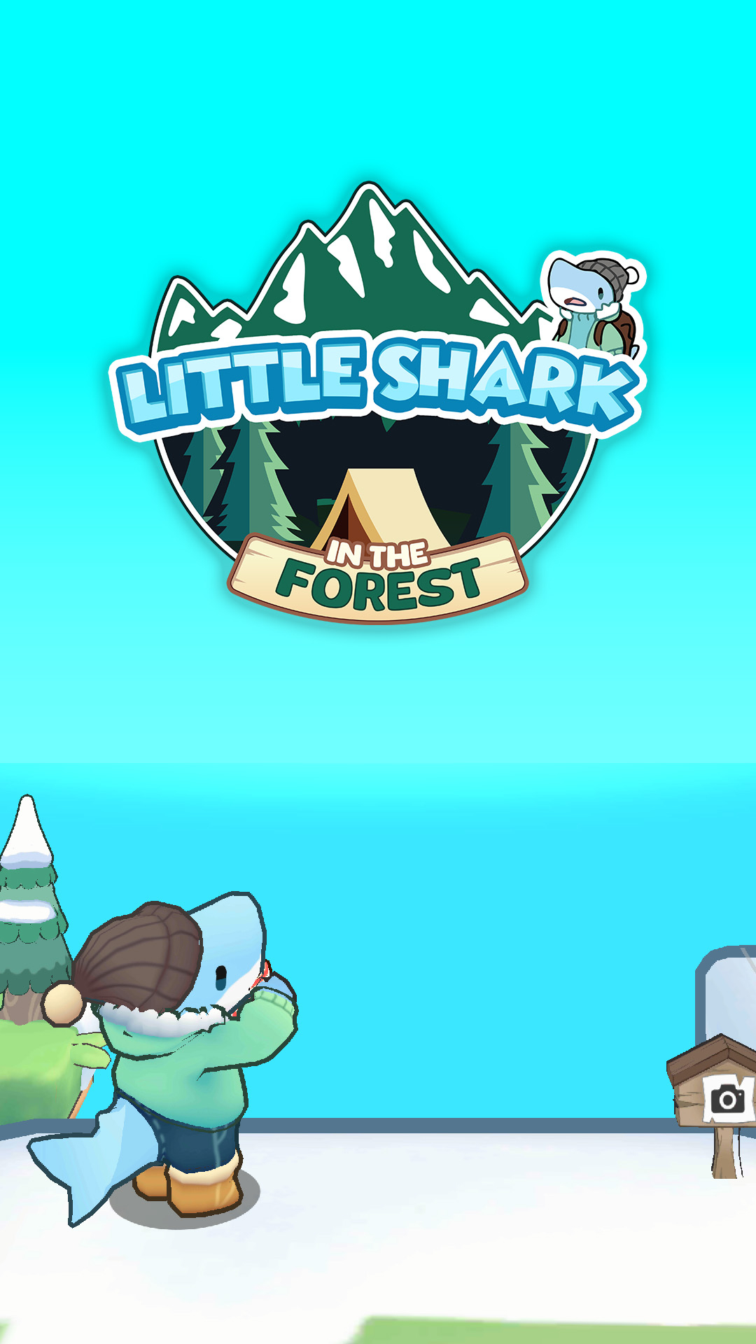 Little Shark in the Forest