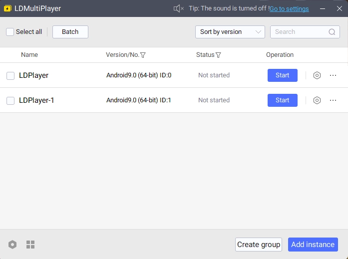 Multi-Instance Sync for Efficient Rerolling