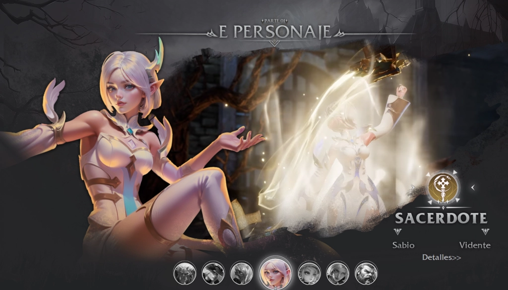 The Dragon Odyssey — Creación de personaje y elección de Clases