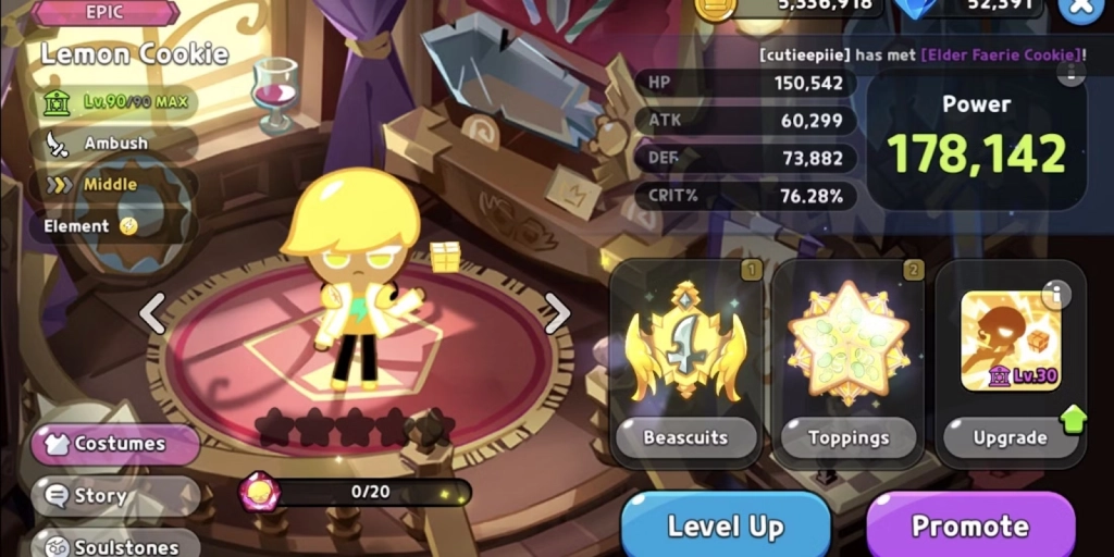 What is Cookie Run: Kingdom Lemon Cookie