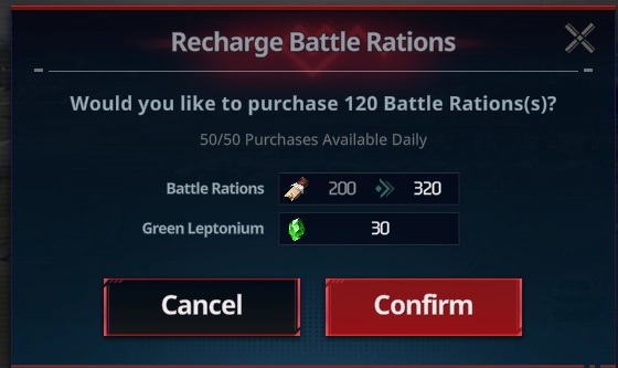 Battle Rations purchase Battle Rations purchase