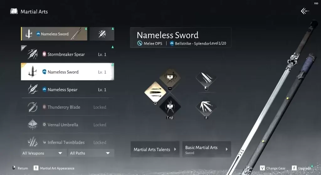 Nameless Sword