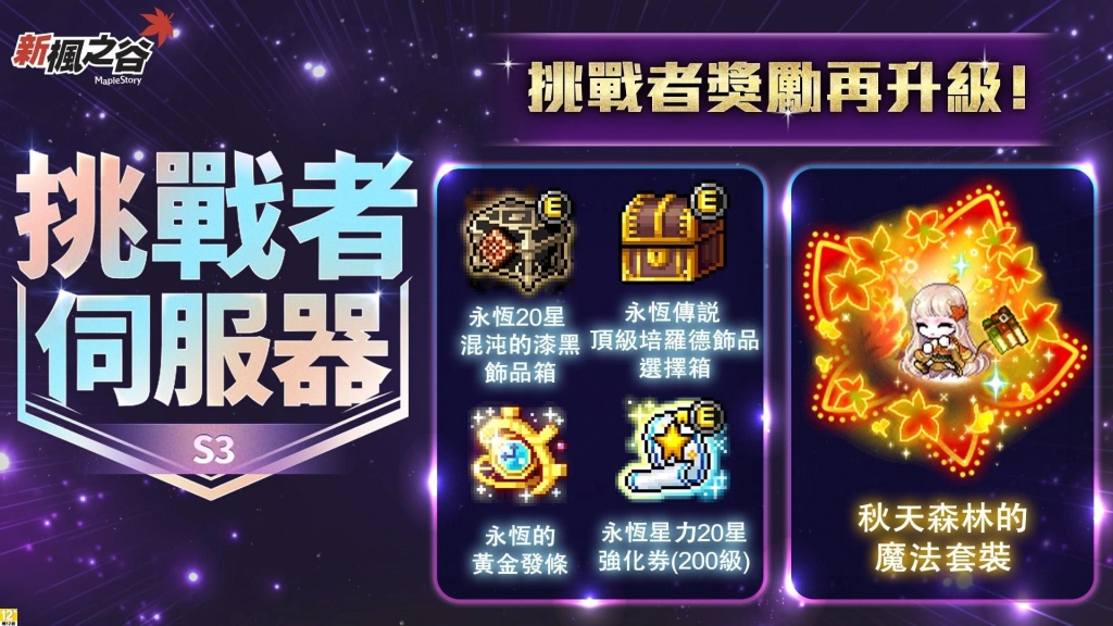 《新楓之谷》最強夏季「CROWN」改版!雙職業Remaster、新BOSS降臨