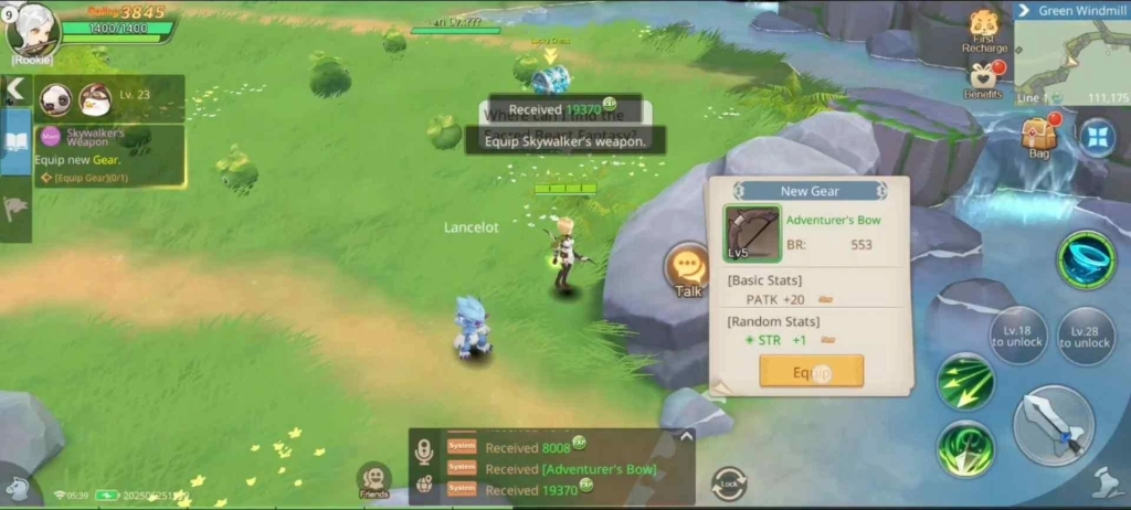 Collect Gears to Become More Powerful