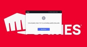 Como resolver "A resolução atual não é 16: 9 e os botões padrão não podem ser adaptados"