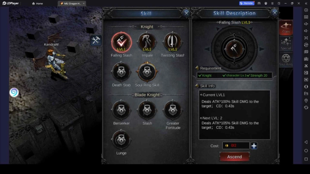 Hero Skills Need to be Upgraded