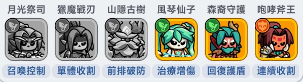 見習骷髏王精靈陣容