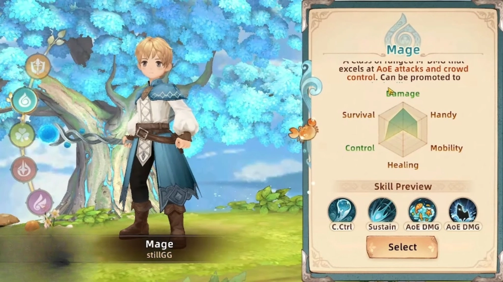 Choose Your Class for the Journey