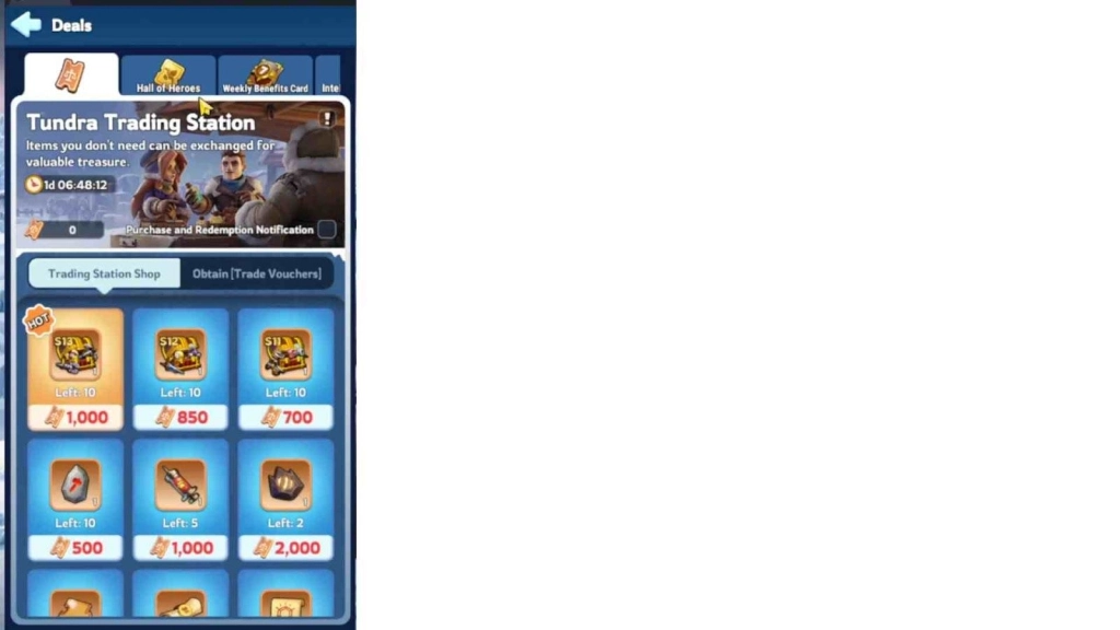 Tundra Arms League Rewards Tundra Arms League Rewards