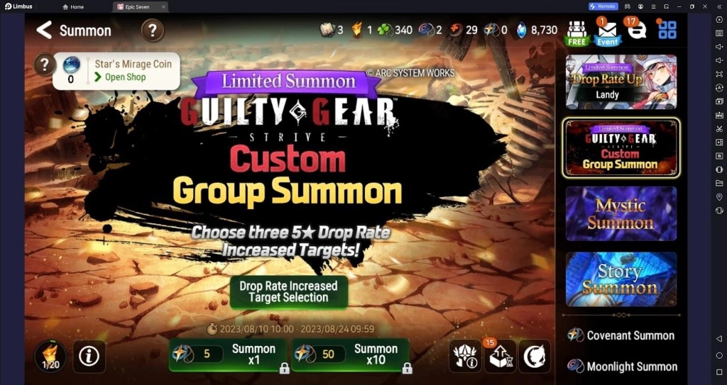 Epic Seven x Guilty Gear Collaboration - Who To Roll For