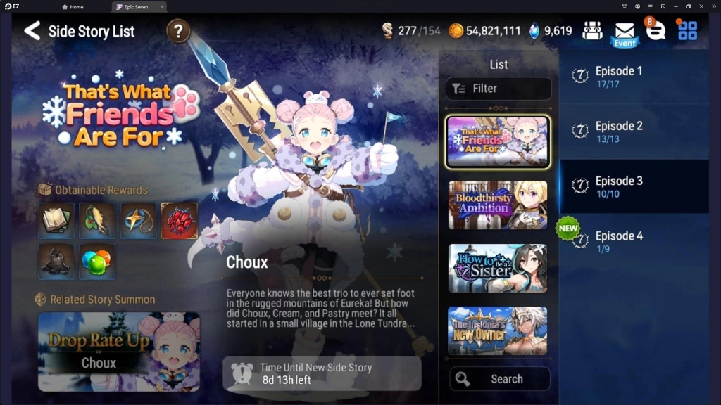 Epic Seven Side Story Revamp - Best Side Stories to Pick