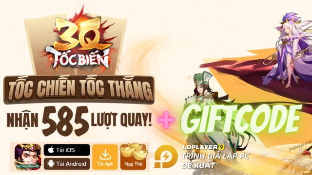 3Q Tốc Biến: tổng hợp giftcode, hướng dẫn cách nhập code
