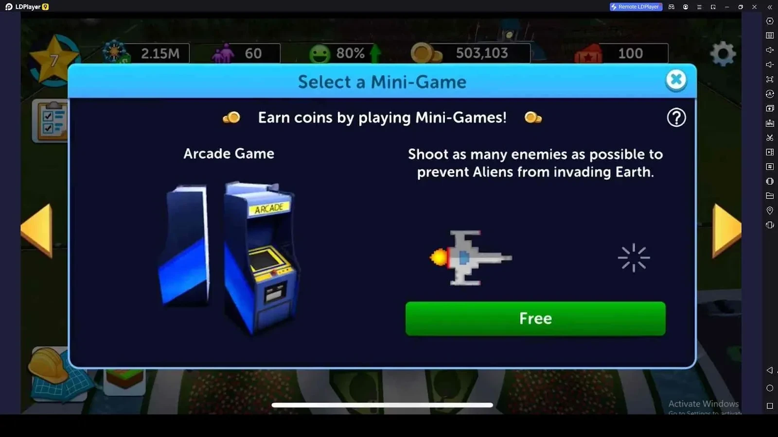 Earn Coins by Playing Minigames