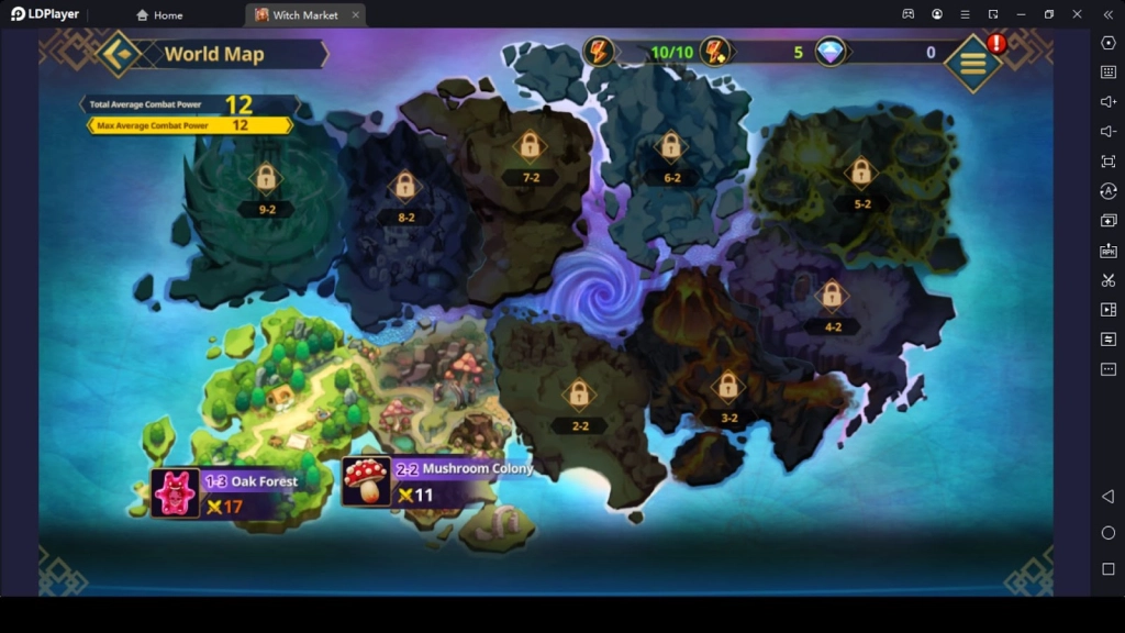 The Worldview in Witch Market: Adventure RPG The Worldview in Witch Market: Adventure RPG