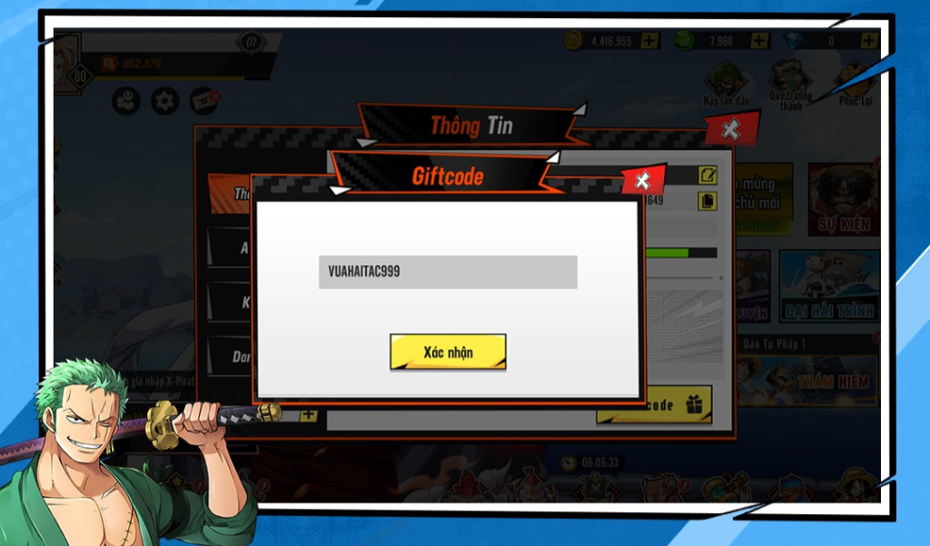 Full bộ code X-Pirates: Tân Thế Giới mới nhất - Hướng dẫn cách nhập chi tiết