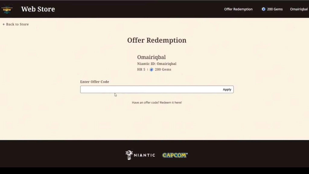 How to Redeem Codes in Monster Hunter Now