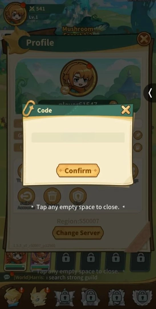 How to Redeem Codes in Monmate Master: Idle Adventure