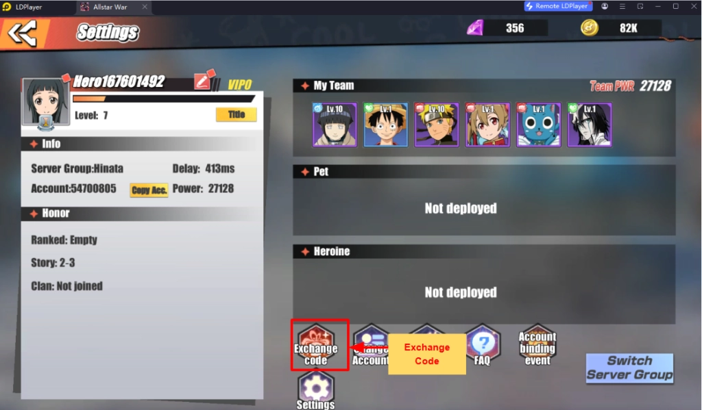 Allstar War แจก Giftcode อัปเดตเรื่อยๆ พร้อมวิธีกรอก