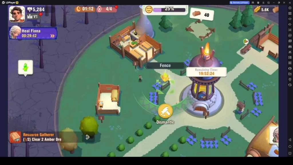 Collecting and Managing Resources in Mist Survival