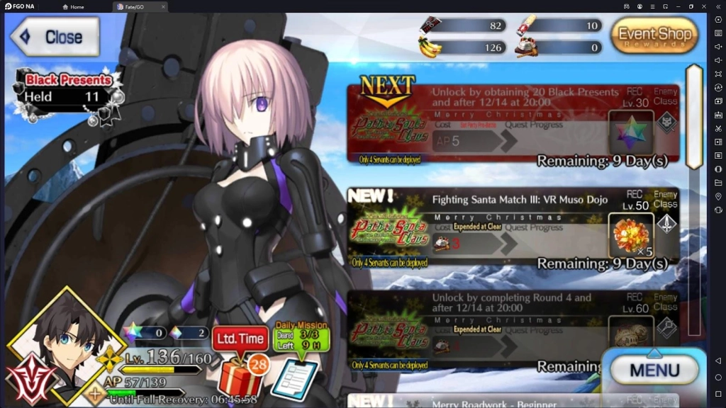 Fate/Grand Order Christmas 2022 Lotto Event Guide