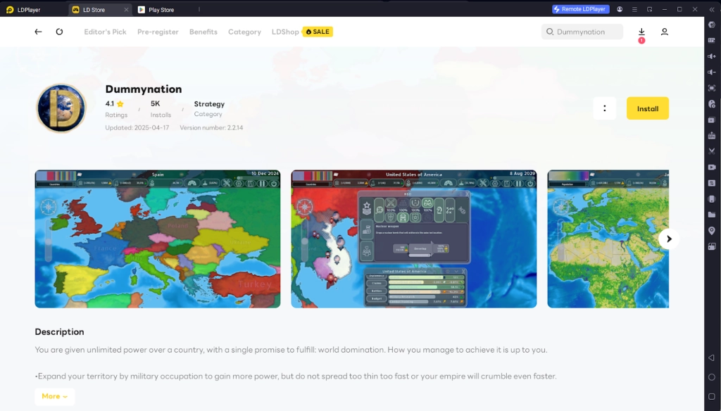 Play Dummynation on PC 3