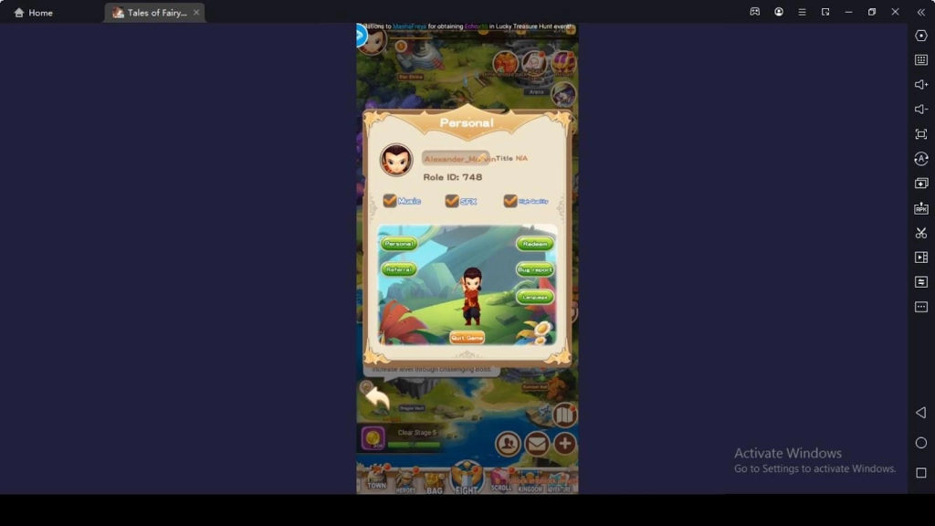 Redeeming Steps of Tales of Fairy Empire Gift Codes?