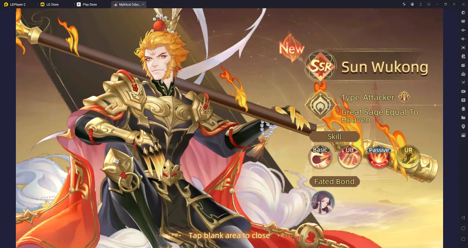 Mythical Odyssey Sun Wukong