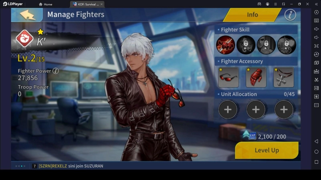 Upgrade Your Characters Upgrade Your Characters