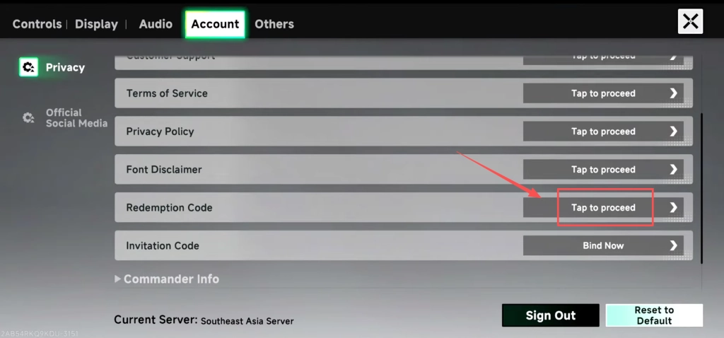 Girls' Frontline: Fire Control redemption code