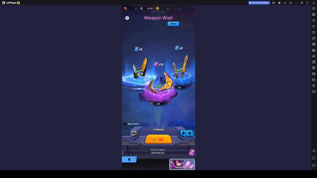 Obtain the Best Weapons to Merge Obtain the Best Weapons to Merge