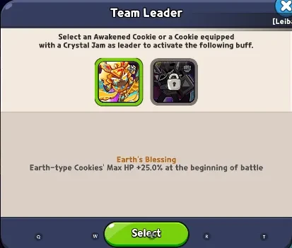 Cookie Run Kingdom Team Leader Skill