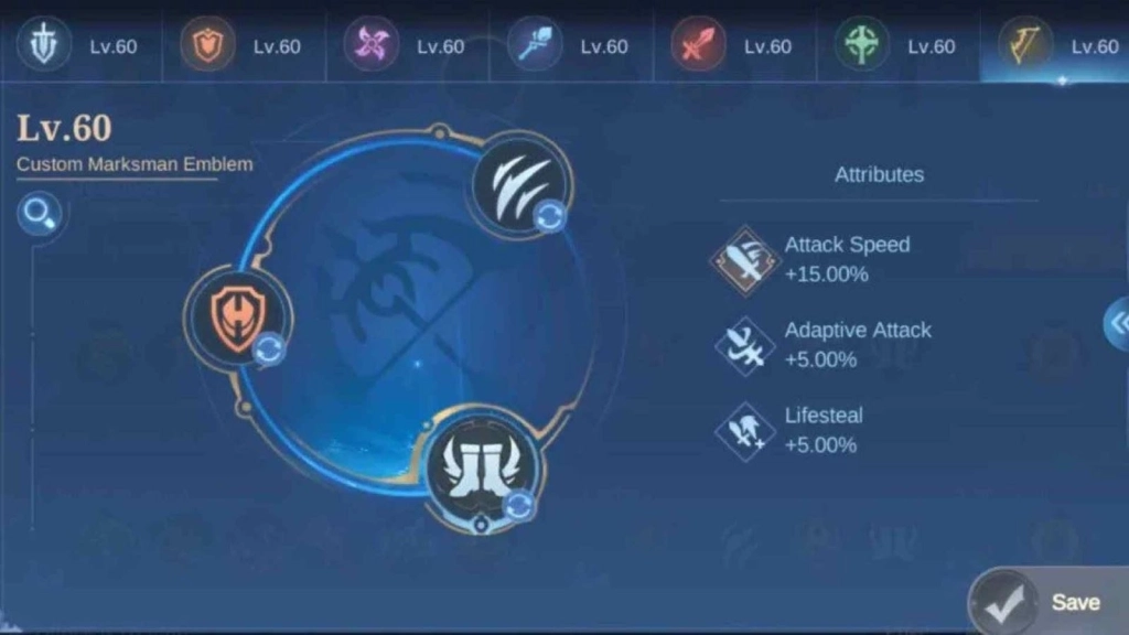 MLBB Hanabi Emblems and Battle Spells MLBB Hanabi Emblems and Battle Spells