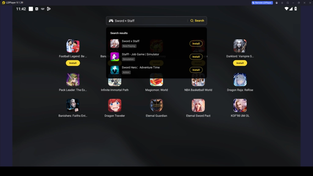 How to Play Sword × Staff on PC with LDPlayer 